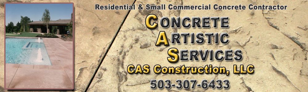 Stamped Concrete by Concrete Artistic Services, Portland, Oregon